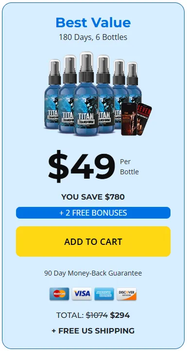 Titan Transform 6 bottles